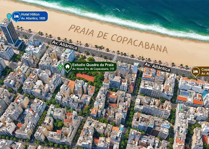 Estudio Na Quadra Da Praia Rio de Janeiro